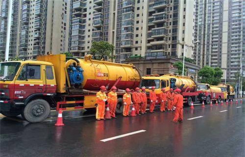 山阴市政管道清淤