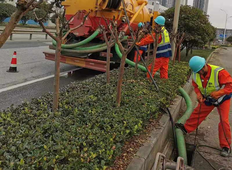 山阴市政管道清淤